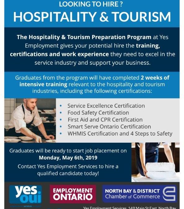Seeking Hospitality & Tourism Employers