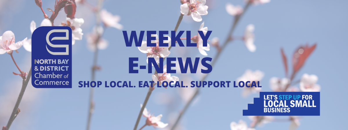 Weekly E-News - North Bay and District Chamber of Commerce - Spring