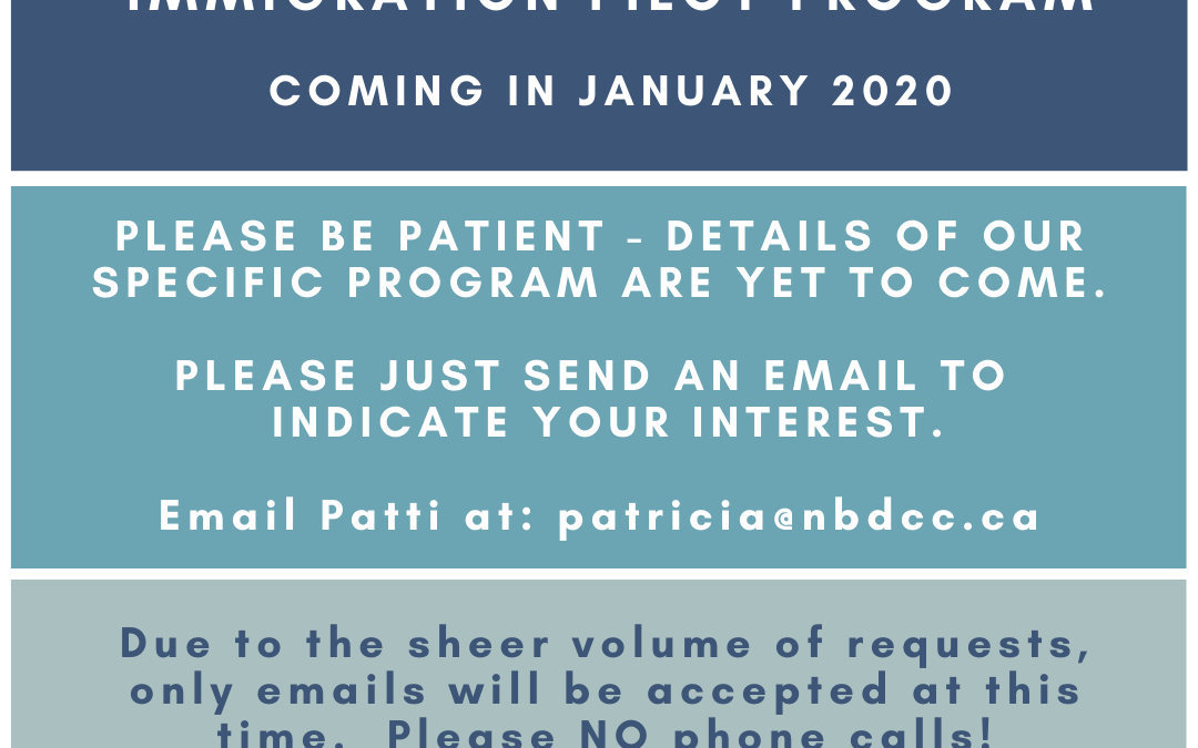 RNIP not accepting applications until January 2020