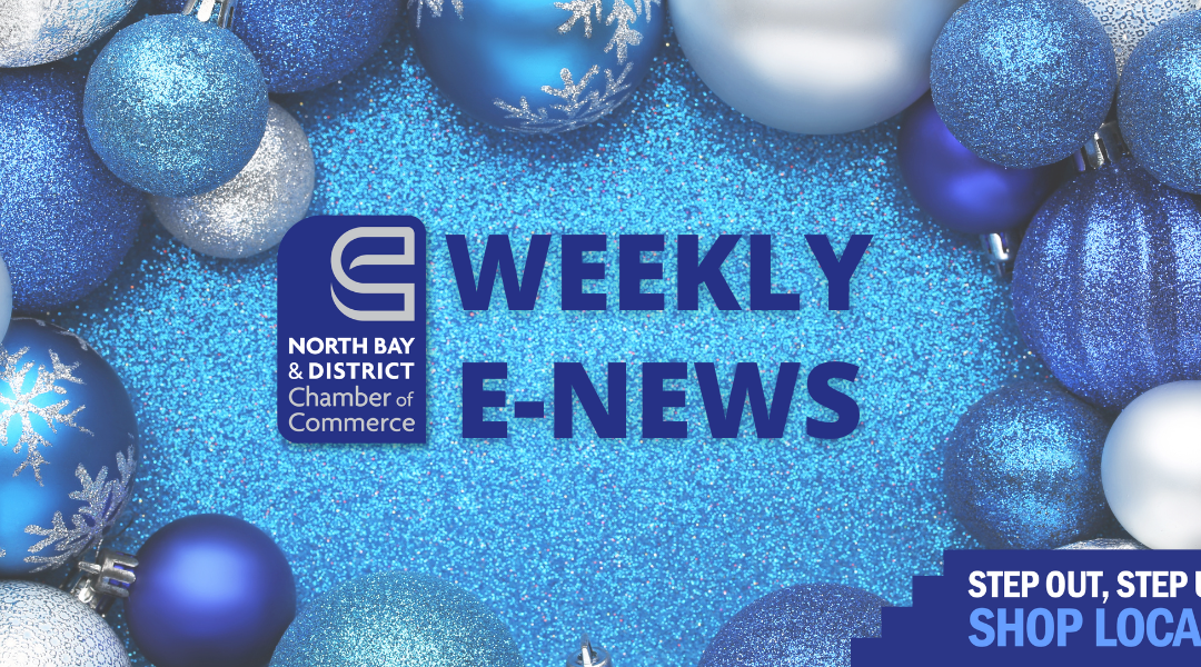 Weekly E-News – December 21, 2022