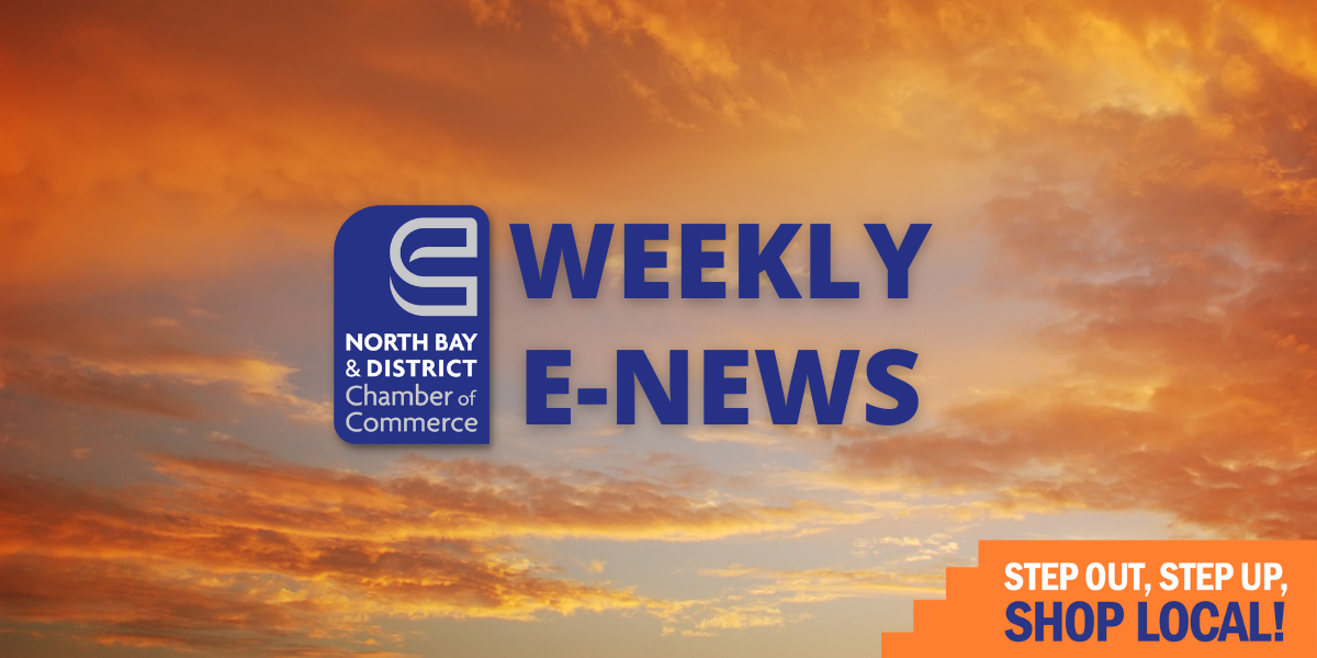 Weekly E-News - October 4, 2023 - North Bay and District Chamber of Commerce