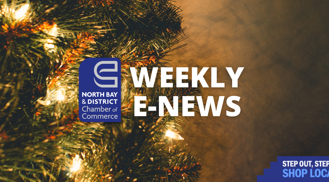 Weekly E-News – December 20, 2023